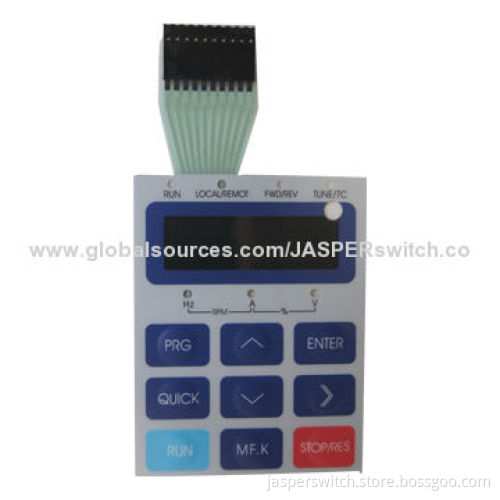 Membrane Switch, ±0.25mm Printing Tolerance, Multi-color Graphic Overlays